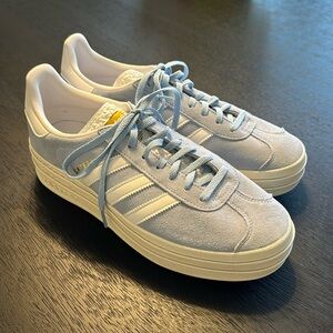 Adidas Gazelle Platform Clear Sky